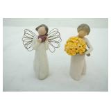 2ct Willow Tree Angel Figurines