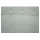 3ct Grape Etched Glass Chandelier Light Candle Shades