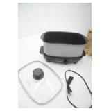 West Bend Slow Cooker with Griddle, Apple Peeler Corer Slicer