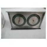 Candles, Crystal Candlestick holders, Presto Barometer