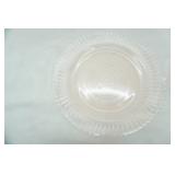 1930s Pink Depression Glass Plates 5ct