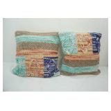 Throw Pillow Set (zip-off covers)