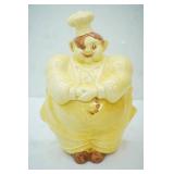 Vintage 1940s Red Wing Chef Pierre Cookie Jar 12" tall