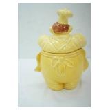 Vintage 1940s Red Wing Chef Pierre Cookie Jar 12" tall
