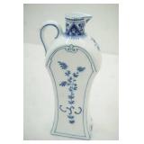 Vintage Delft blue jug/ewer 9.5" tall