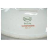 Vintage Fine China Serving Dishes with Gold Accents