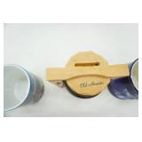 Vintage Coffee Mugs, Keg O