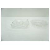 Vintage Westmoreland English Hobnail Dish, EAPG 7.5" square