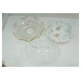 Vintage Crystal & Fine China Serving Bowls