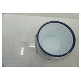 Royal Blue Ice Bucket and Lid