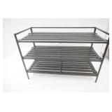 Shoe Rack (comes apart & folds up) very good condition.