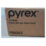 Pyrex 4-Piece XL Glass Baking Dish Set