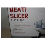 Meat! 7.5" Blade Food Slicer