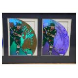 Framed 2021-22 Upper Deck Kirill Kaprizov Metal Universe Hockey Cards