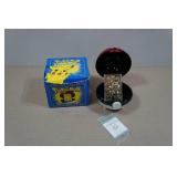 Pokemon 23K Gold Plated Trading Card with Pokeball