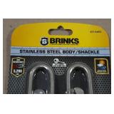 Brinks Stainless Steel Body Shackles