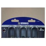 Brinks Steel Locking Bolts