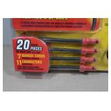 20-Piece Bungee Cord Set