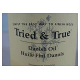 1QT Tried & True Danish Oil Linseed Oil