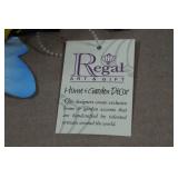 *2* Regal Art Metal Bee/Mushroom Garden Statues