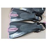 Cressi Adult Rondine Palau Fin Snorkel Set - Fin Size S/M