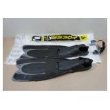 Cressi Agua Adult Fins - 43/44, 8.5/9.5