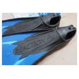 Cressi Reaction Pro Snorkel Fins -Size 3.5/4, 36/37