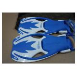 Cressi Blulove Kids Snorkel Set - Fin Size L/XL