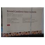 Mosaic Round Cantilever Umbrella - 10