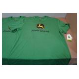 *2* John Deere T-Shirts - XL