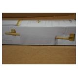 Cordless Blinds 43x64" & 33x75", 18" Towel Bar and Tension Rod 28-48"