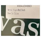 box c - Metal Sign - I 8 Sum Pi Math Pun (I Ate Some Pie) - 8x12 Inch Decor