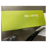 box c - HIGHYEU Sunglasses - Black Frame, Yellow Lenses