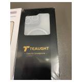 33 - AG-Glass iPhone 14 Plus Case White; iPhone 15 Pro Case White; PerfectSight 2-Pack Screen Protector; Teaught Smartphone Case