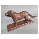 Bailey Burruss St Bernard Metal Nutcracker