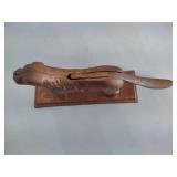 Bailey Burruss St Bernard Metal Nutcracker