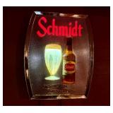 Schmidt Brewing Company "Bubbler" Beer Sign