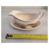 "Castle on the Lake" by Johnson Bros. England Large China Set and Accessories