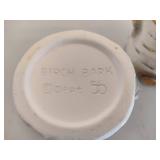 Department 56 Birch Bark Sugar/Creamer/Spoon Rest