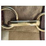 Coach Brown Leather Mosaic Hobo Bag