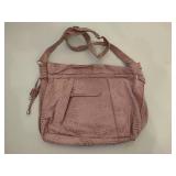 Perlina Lavender Snakeskin Bag