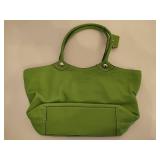 Coach Green Leather Shoulder Bag