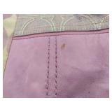 Coach Lavender Patchwork Hobo Shoulder Bag