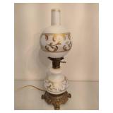 Vintage Double Globe Electric Lamp