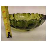 Gorgeous Green Bowls/Relish Plate