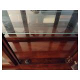 Two Piece Lighted China Cabinet