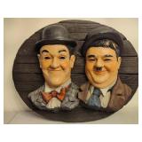 Laurel & Hardy Wall Plaque