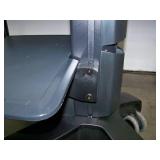 Ergotron Neo-Flex Heavy-Duty Rolling TV Cart / Stand with Height Adjustable Shelf and Rotating TV Mount