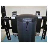 Ergotron Neo-Flex Heavy-Duty Rolling TV Cart / Stand with Height Adjustable Shelf and Rotating TV Mount