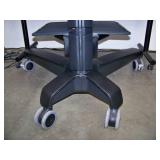 Ergotron Neo-Flex Heavy-Duty Rolling TV Cart / Stand with Height Adjustable Shelf and Rotating TV Mount